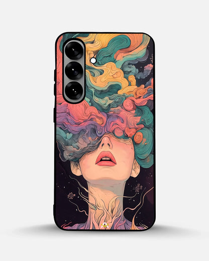 Surreal Portrait Phone Case - Artistic Female Aesthetic Cover for iPhone, Samsung, Pixel, OnePlus & Vivo