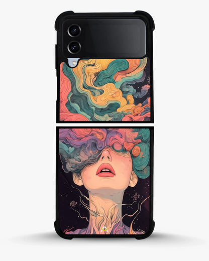 Surreal Portrait Phone Case - Artistic Female Aesthetic Cover for iPhone, Samsung, Pixel, OnePlus & Vivo