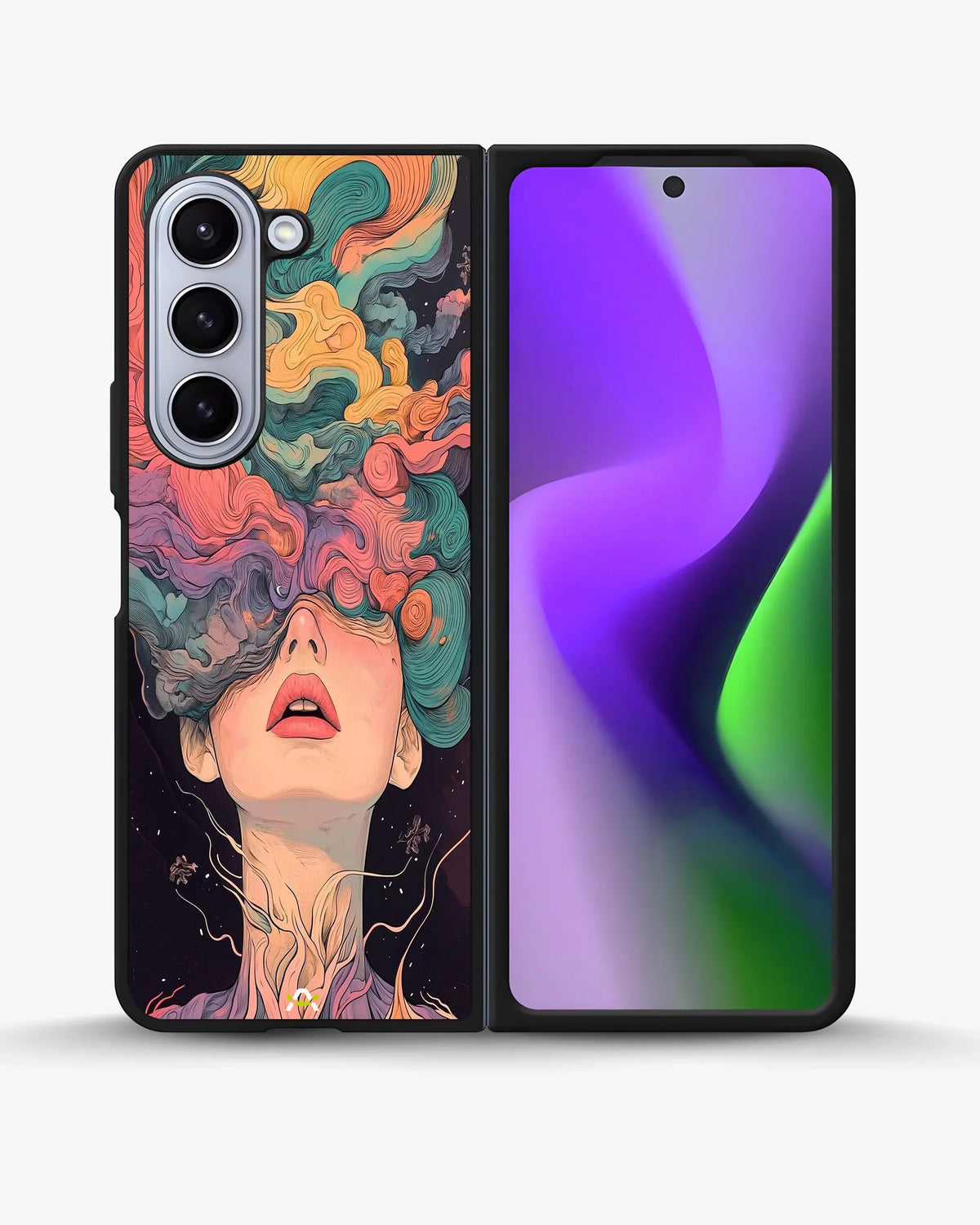 Surreal Portrait Phone Case - Artistic Female Aesthetic Cover for iPhone, Samsung, Pixel, OnePlus & Vivo