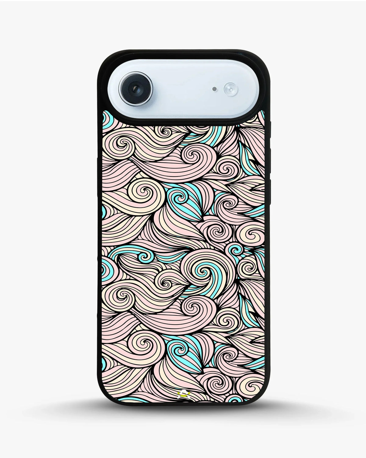 Swirl Pattern Phone Case - Dreamy Pink & Blue Print for iPhone, Samsung, Pixel, OnePlus & Vivo