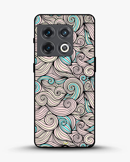 Swirl Pattern Phone Case - Dreamy Pink & Blue Print for iPhone, Samsung, Pixel, OnePlus & Vivo