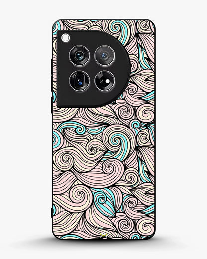Swirl Pattern Phone Case - Dreamy Pink & Blue Print for iPhone, Samsung, Pixel, OnePlus & Vivo