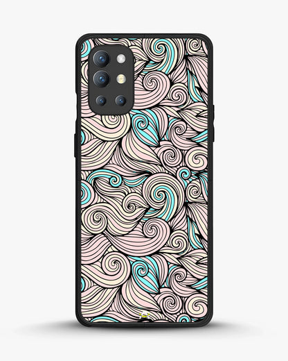 Swirl Pattern Phone Case - Dreamy Pink & Blue Print for iPhone, Samsung, Pixel, OnePlus & Vivo