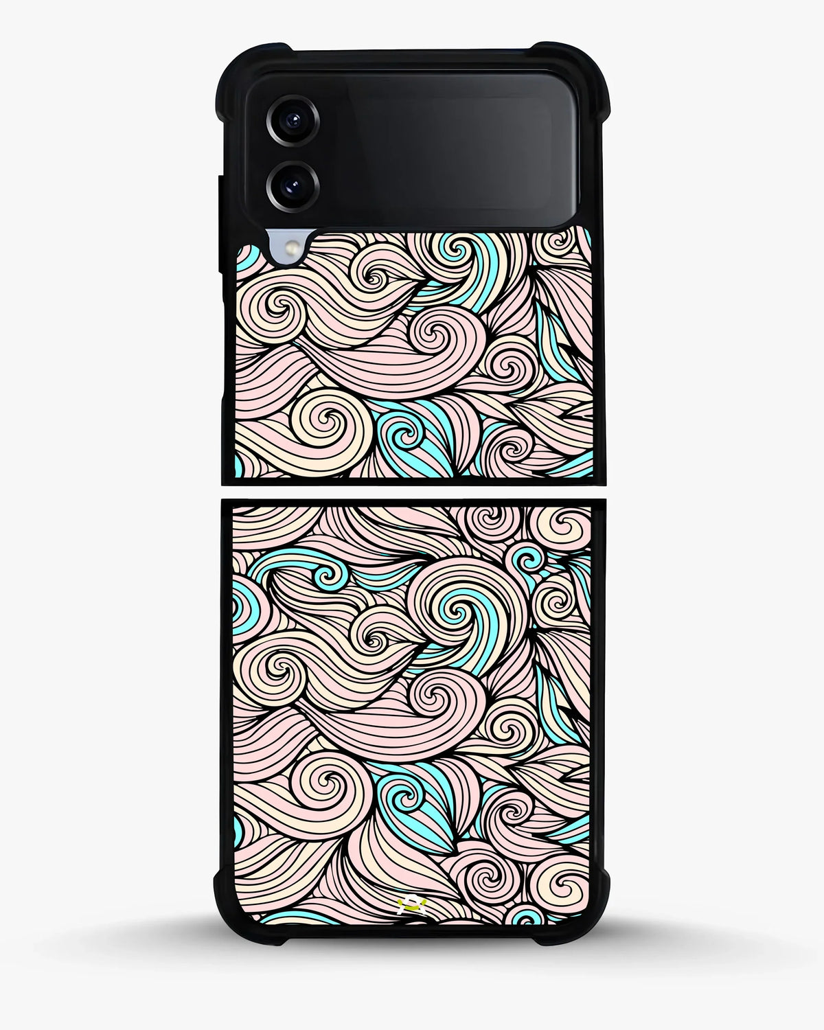 Swirl Pattern Phone Case - Dreamy Pink & Blue Print for iPhone, Samsung, Pixel, OnePlus & Vivo