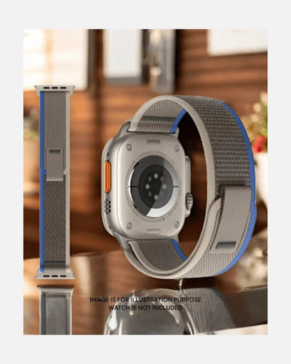 Trail Loop Apple Watch Band – Lightweight, Breathable & Adjustable Strap for iWatch 42/44/45mm Models
