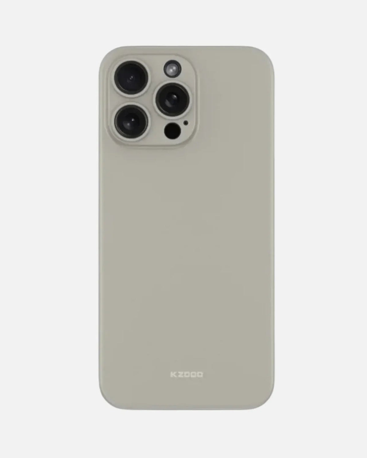 Ultra-Thin Air Skin iPhone Cover – Slim & Sleek Design for iPhone 15 Pro & 15 Pro Max | Titanium Gray
