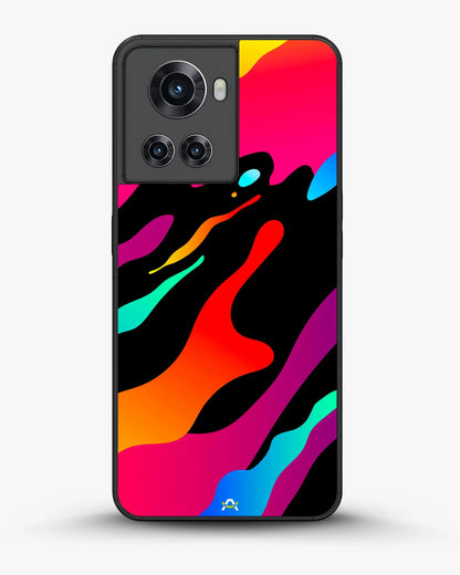 Vibrant Fluid Abstract Phone Case - Bold Multicolor Print for iPhone, Samsung, Pixel, OnePlus & Vivo