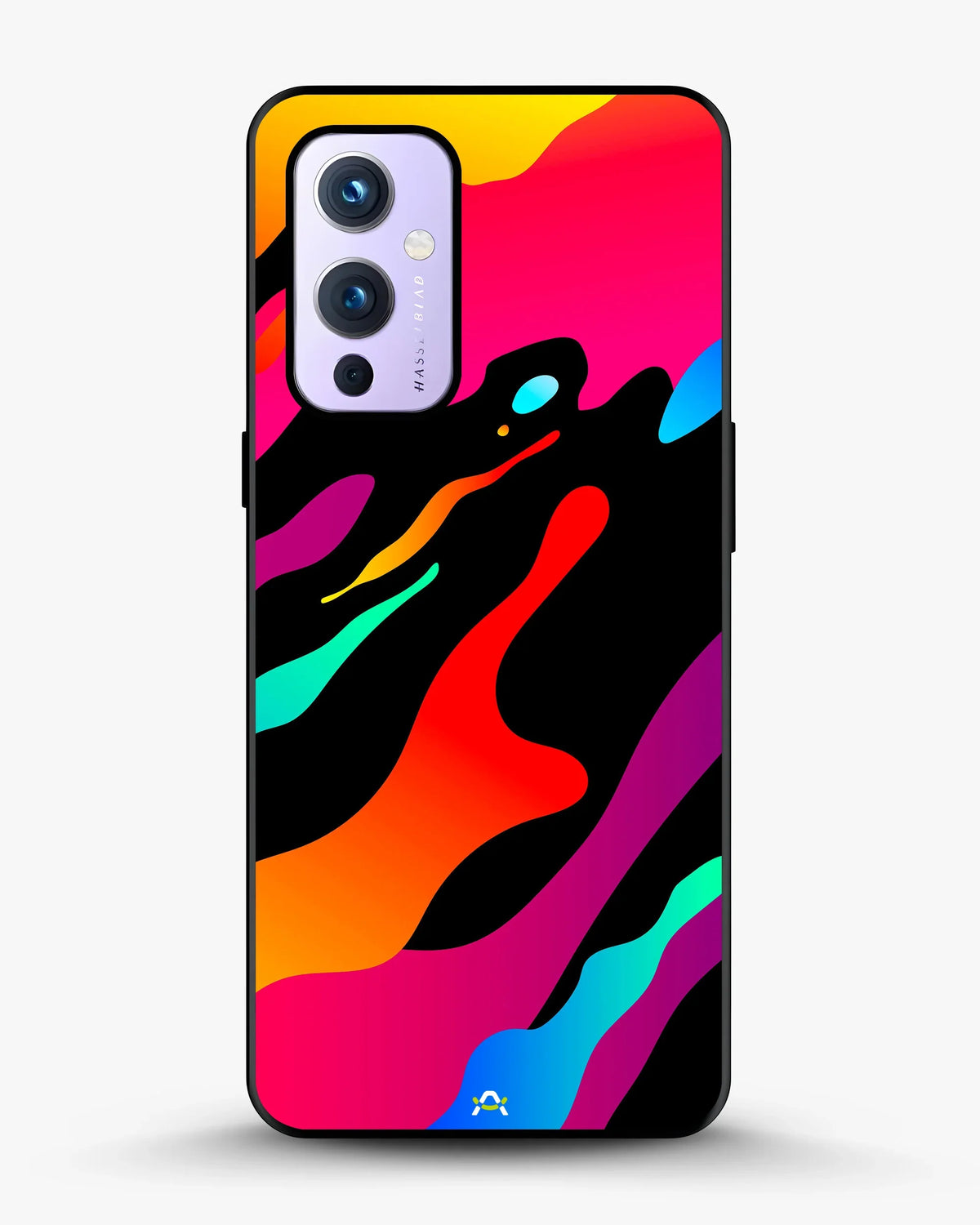 Vibrant Fluid Abstract Phone Case - Bold Multicolor Print for iPhone, Samsung, Pixel, OnePlus & Vivo