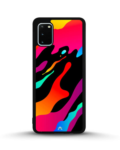 Vibrant Fluid Abstract Phone Case - Bold Multicolor Print for iPhone, Samsung, Pixel, OnePlus & Vivo