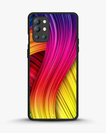 Vibrant Silk Waves Phone Case - Flowing Rainbow Strands Print for iPhone, Samsung, Pixel, OnePlus & Vivo