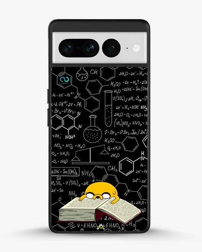 Yellow Cartoon Dog Phone Case - Quirky Black & Yellow Print for iPhone, Samsung, Pixel, OnePlus & Vivo