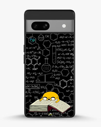 Yellow Cartoon Dog Phone Case - Quirky Black & Yellow Print for iPhone, Samsung, Pixel, OnePlus & Vivo