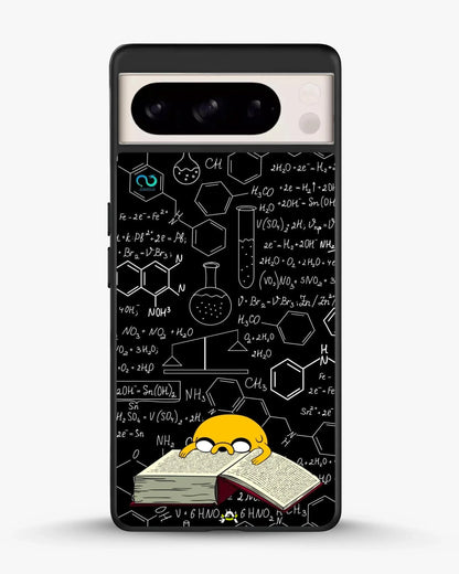 Yellow Cartoon Dog Phone Case - Quirky Black & Yellow Print for iPhone, Samsung, Pixel, OnePlus & Vivo