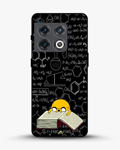 Yellow Cartoon Dog Phone Case - Quirky Black & Yellow Print for iPhone, Samsung, Pixel, OnePlus & Vivo