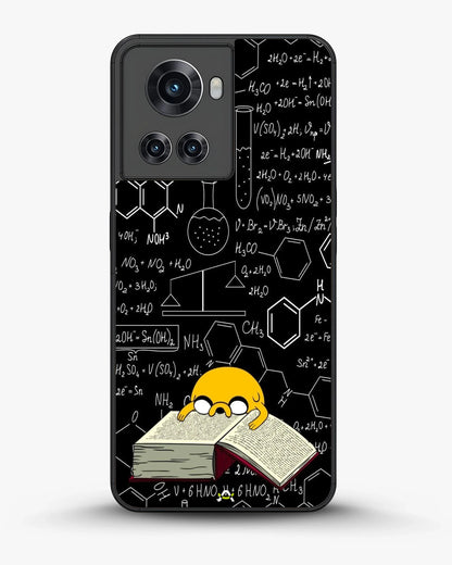Yellow Cartoon Dog Phone Case - Quirky Black & Yellow Print for iPhone, Samsung, Pixel, OnePlus & Vivo