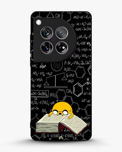 Yellow Cartoon Dog Phone Case - Quirky Black & Yellow Print for iPhone, Samsung, Pixel, OnePlus & Vivo