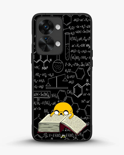 Yellow Cartoon Dog Phone Case - Quirky Black & Yellow Print for iPhone, Samsung, Pixel, OnePlus & Vivo