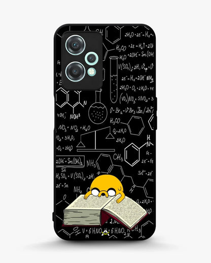 Yellow Cartoon Dog Phone Case - Quirky Black & Yellow Print for iPhone, Samsung, Pixel, OnePlus & Vivo