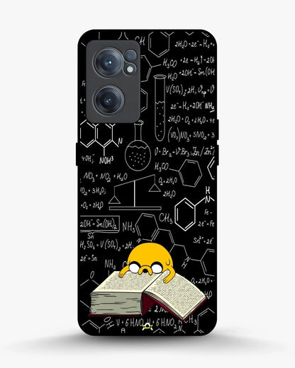 Yellow Cartoon Dog Phone Case - Quirky Black & Yellow Print for iPhone, Samsung, Pixel, OnePlus & Vivo