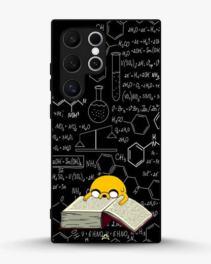 Yellow Cartoon Dog Phone Case - Quirky Black & Yellow Print for iPhone, Samsung, Pixel, OnePlus & Vivo