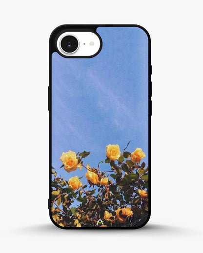 Yellow Roses Sky Phone Case - Cheerful Yellow & Blue Print for iPhone, Samsung, Pixel, OnePlus & Vivo