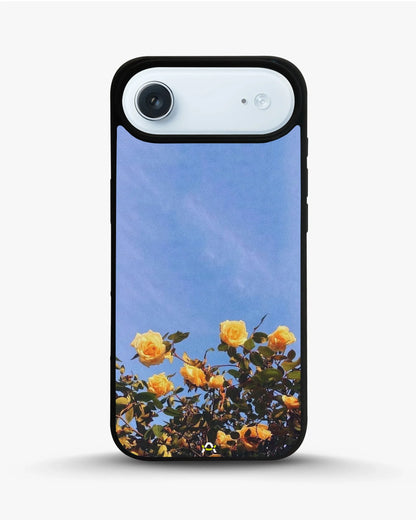 Yellow Roses Sky Phone Case - Cheerful Yellow & Blue Print for iPhone, Samsung, Pixel, OnePlus & Vivo