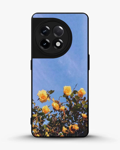 Yellow Roses Sky Phone Case - Cheerful Yellow & Blue Print for iPhone, Samsung, Pixel, OnePlus & Vivo