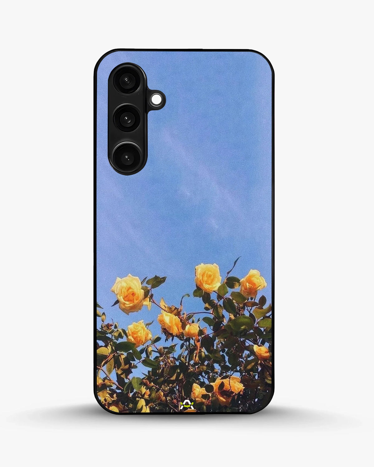 Yellow Roses Sky Phone Case - Cheerful Yellow & Blue Print for iPhone, Samsung, Pixel, OnePlus & Vivo