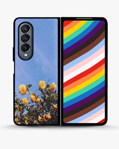 Yellow Roses Sky Phone Case - Cheerful Yellow & Blue Print for iPhone, Samsung, Pixel, OnePlus & Vivo