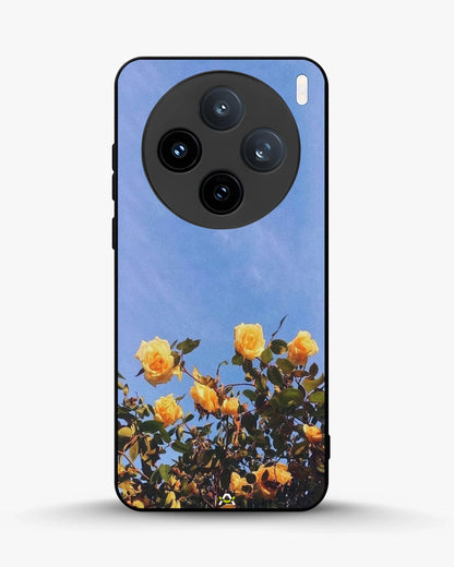 Yellow Roses Sky Phone Case - Cheerful Yellow & Blue Print for iPhone, Samsung, Pixel, OnePlus & Vivo